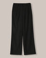 Pantalón Rosa Wide Leg,NEGRO